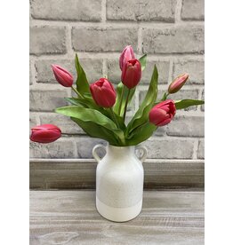 12" Fresh Touch Tulip Bundle - Rose