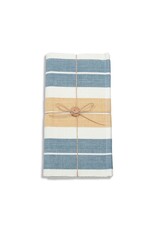 Woven Table Runner - Blue/Tan