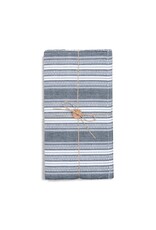 Woven Table Runner - Black Stripe