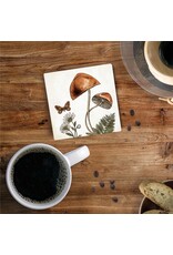 Coaster - Mushroom Butterfly