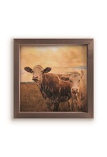 Framed Art - Two Cows