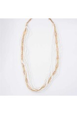 Necklace Seed - Bright White