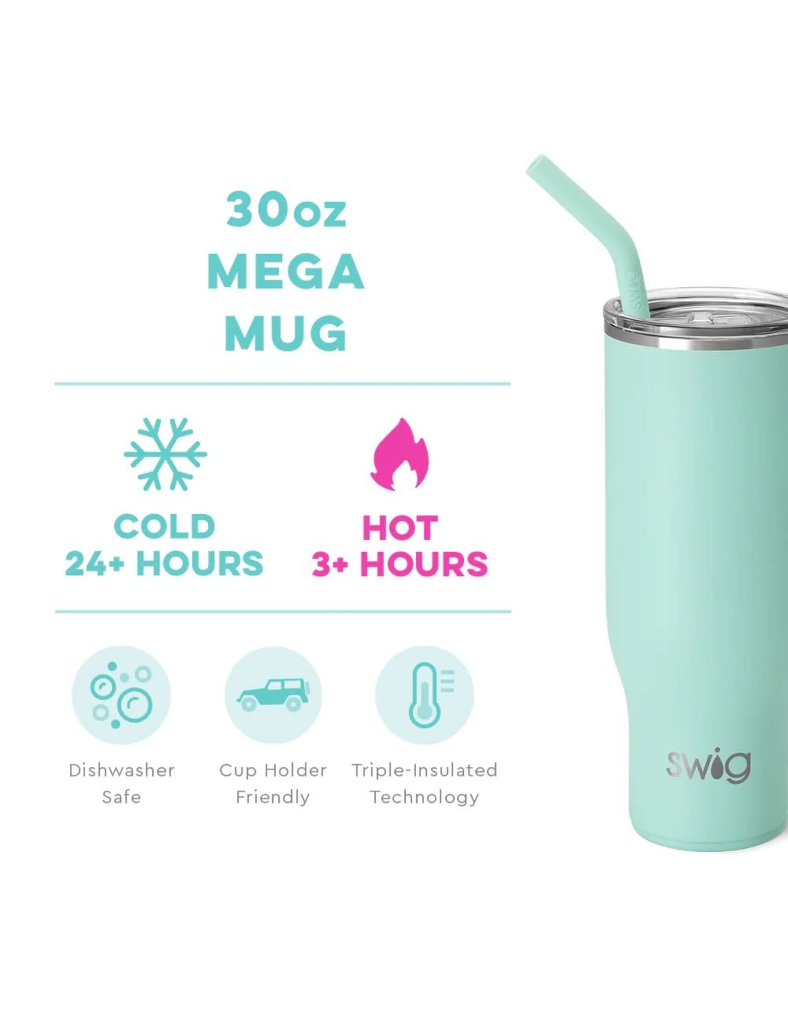 Sea Glass Mega Mug (30oz)
