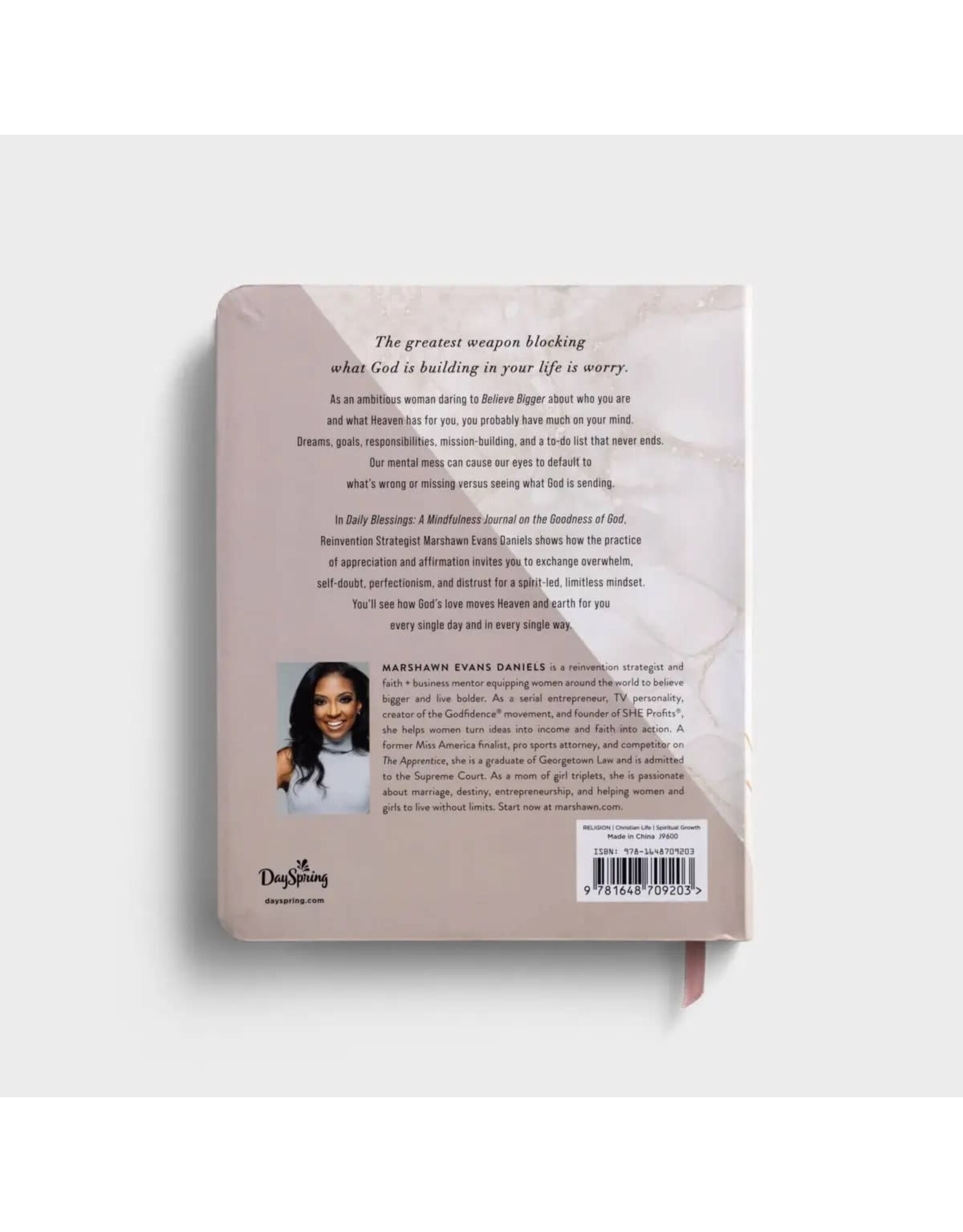 Daily Blessings: A Mindfulness Journal on the Goodness of God