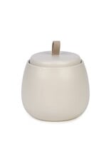 Cream Scented Candle with Lid