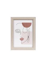 Frame in White & Natural - Face