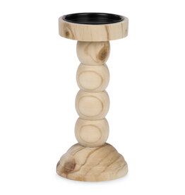 Natural Candle Holder -8.5"