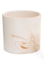 Marble Effect Planter 6.5"x6"