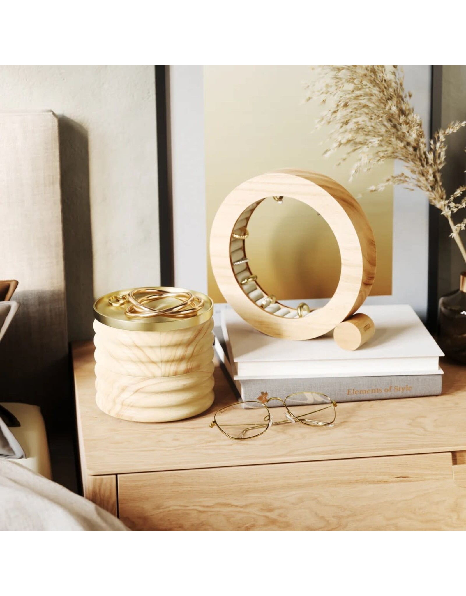 Ferris Jewlery Organizer - Natural