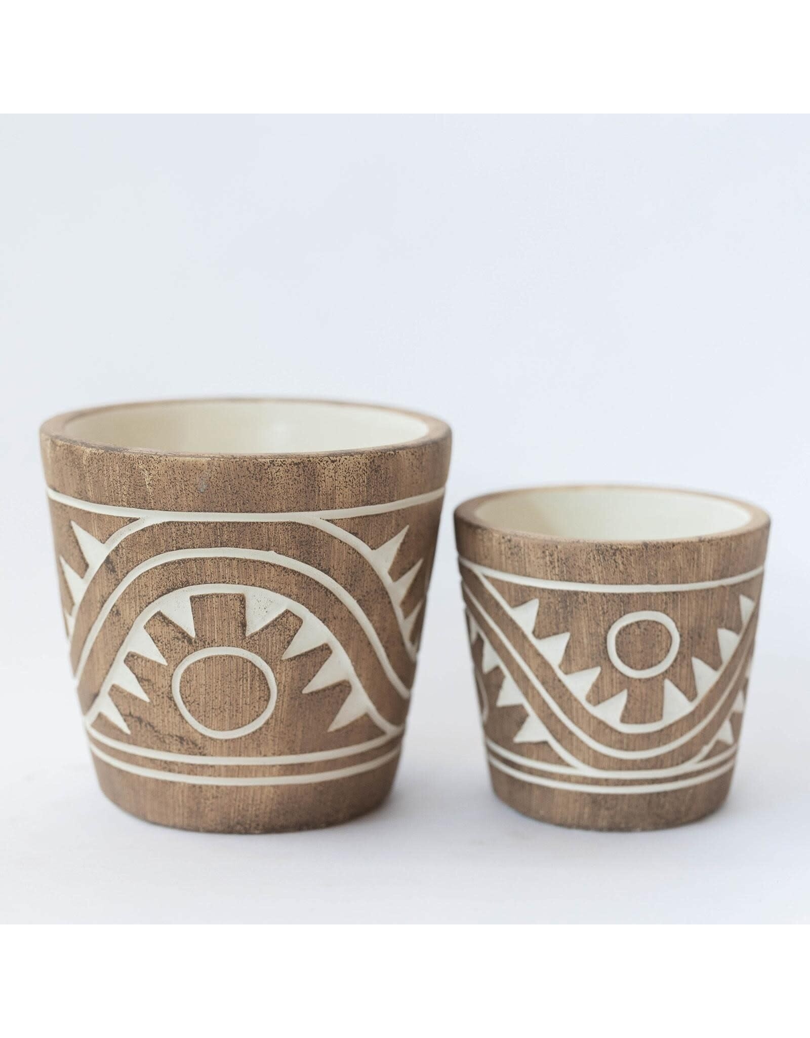 Geometric Flower Pot - Large