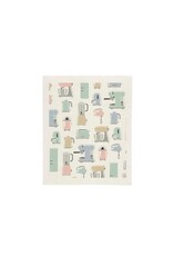 Retro Kitchen Sponge Cloth