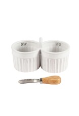 One Two Dip Bowl White