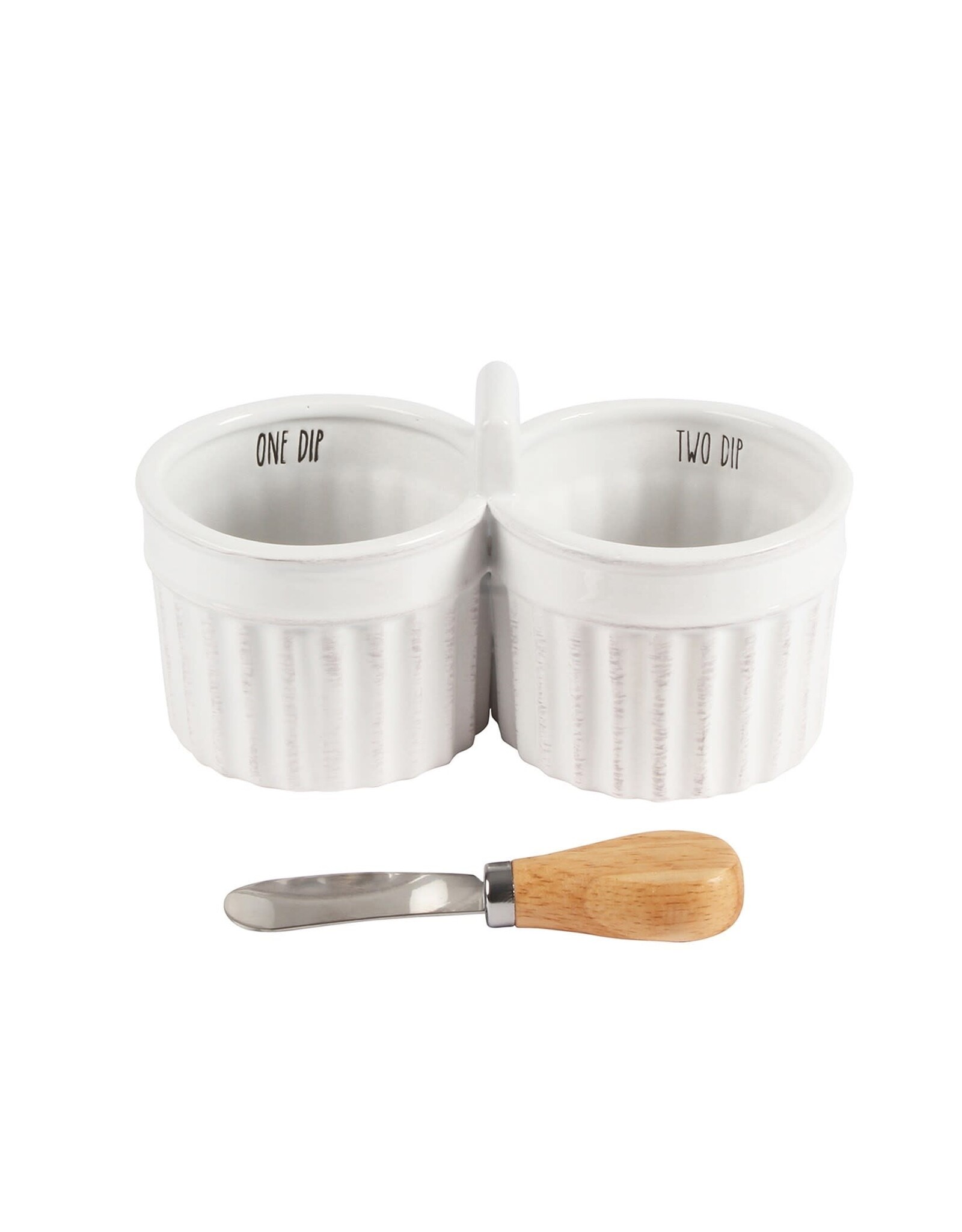 One Two Dip Bowl White
