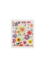 Mixed Floral Sponge Cloth