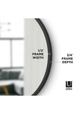 Hub Mirror 18" Black