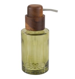 Vaso Soap Dispenser Glass - green