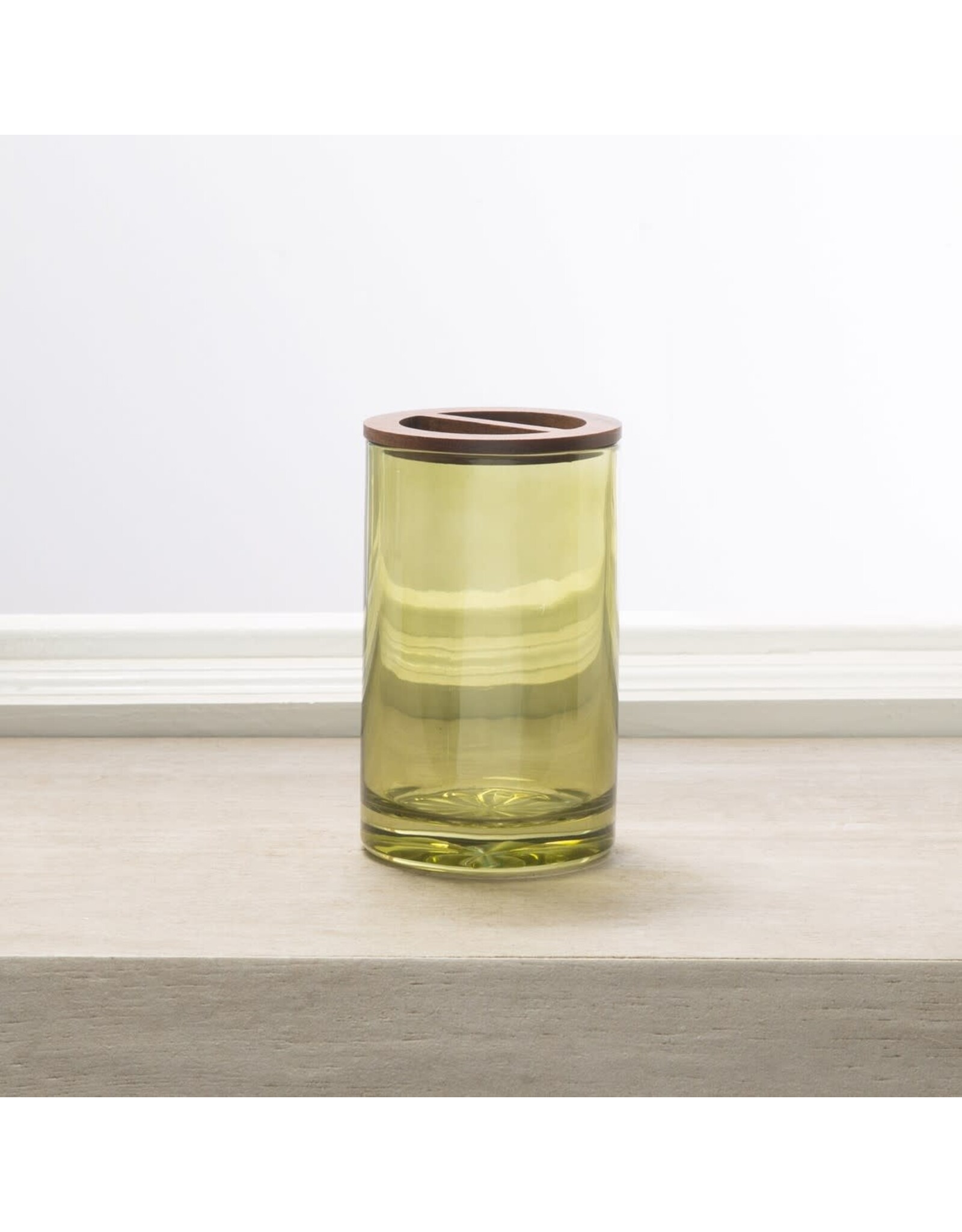 Vaso Toothbrush Holder Glass - Green