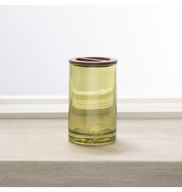 Vaso Toothbrush Holder Glass - Green