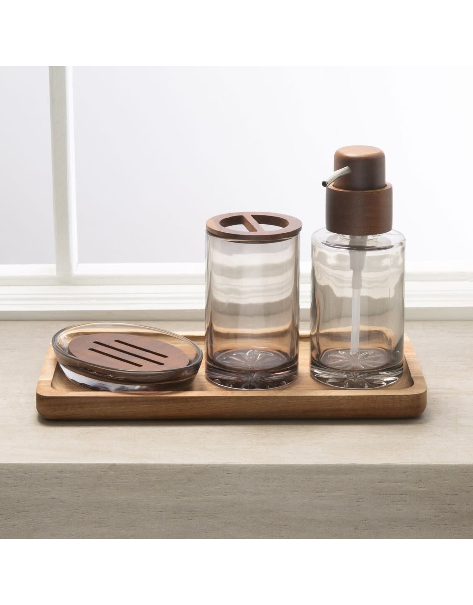 Madera Rectangle Tray - Acacia Wood
