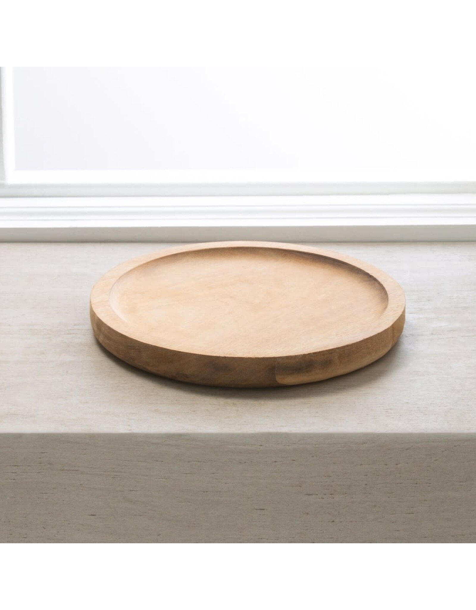 Madera Circular Tray - Acacia