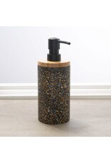 Soren Terrazo Cement Soap Pump- Black