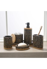 Soren Terrazo Cement Soap Pump- Black