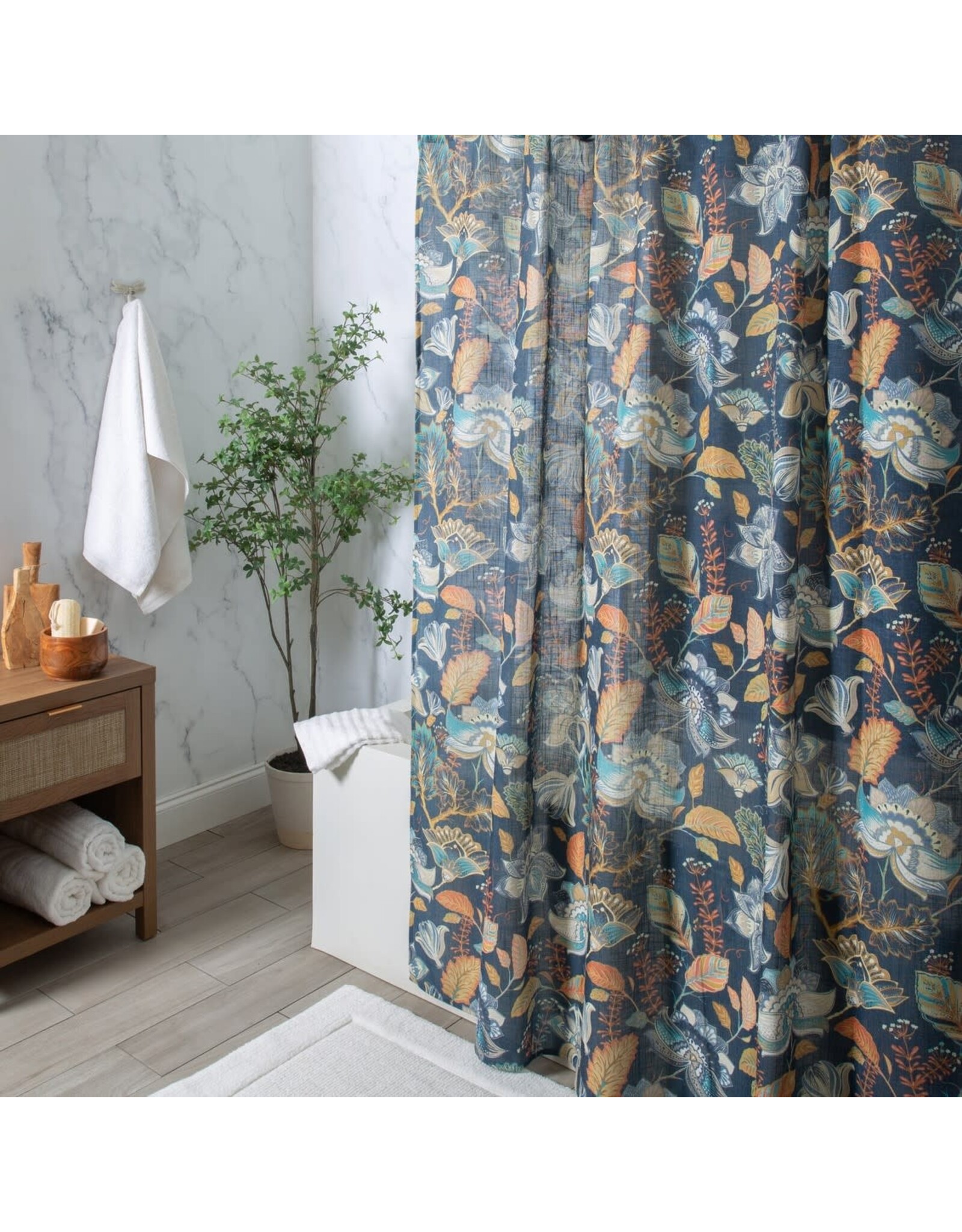 Berwick Fabric Shower Curtain 72"x72"