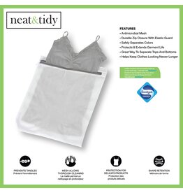 Mesh Large Wash Bag  - White