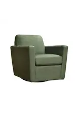 Cooper Swivel Club Chair - Woven Linen