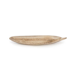Small Leaf Platter - natural