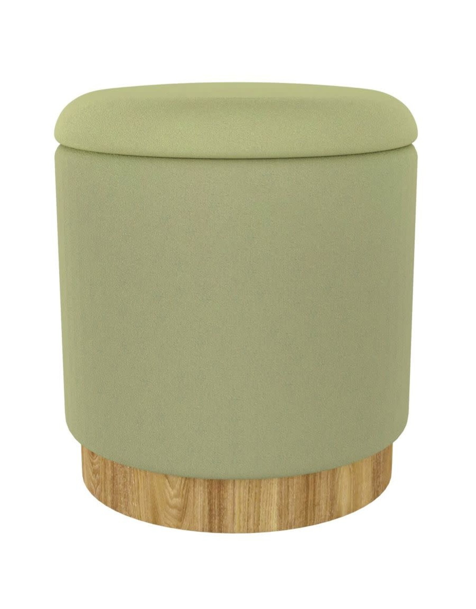 Alya Storage Ottoman - Sage