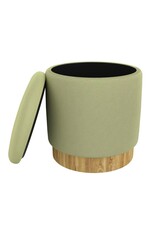 Alya Storage Ottoman - Sage