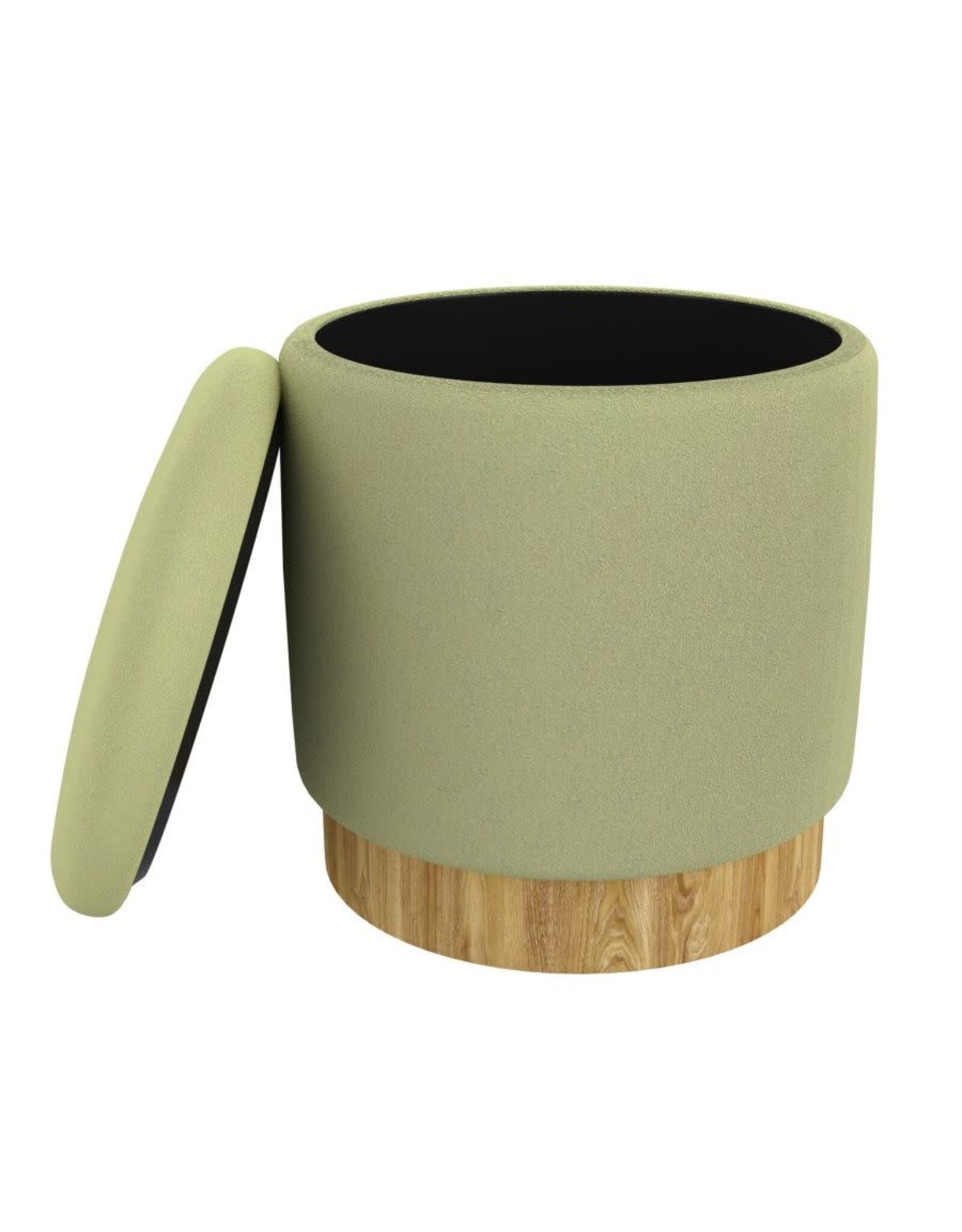 Alya Storage Ottoman - Sage
