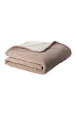 Corduroy Taupe Throw - 50X60