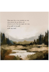 Canvas Art - Peace Like a River