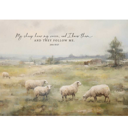 Canvas Art - My Sheep Hear