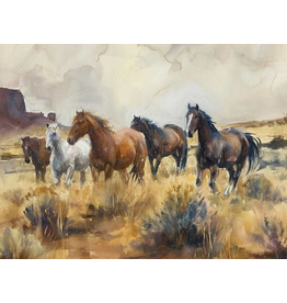 Canvas Art - Horses