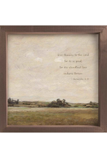 Framed Art - Give Thanks to the Lord