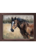 Framed Linen Art - Follow Your Heart