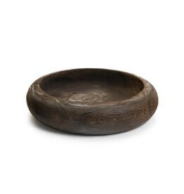 Rustic Paulownia Bowl