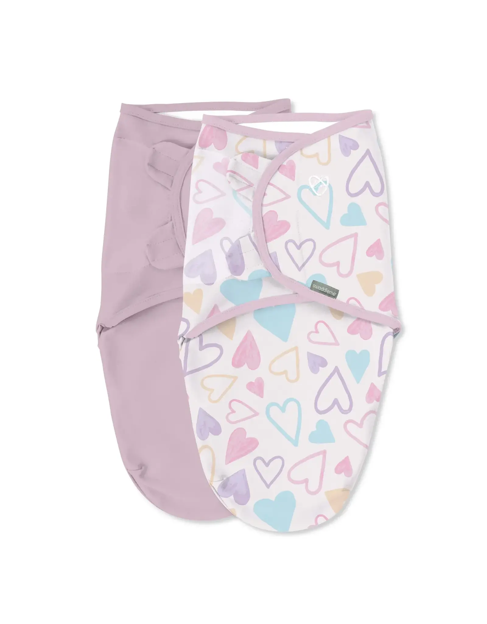 I Heart You 2PK Swaddle - 0-3Months