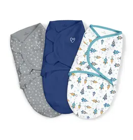 Superstar 3PK Swaddle - 3-6months