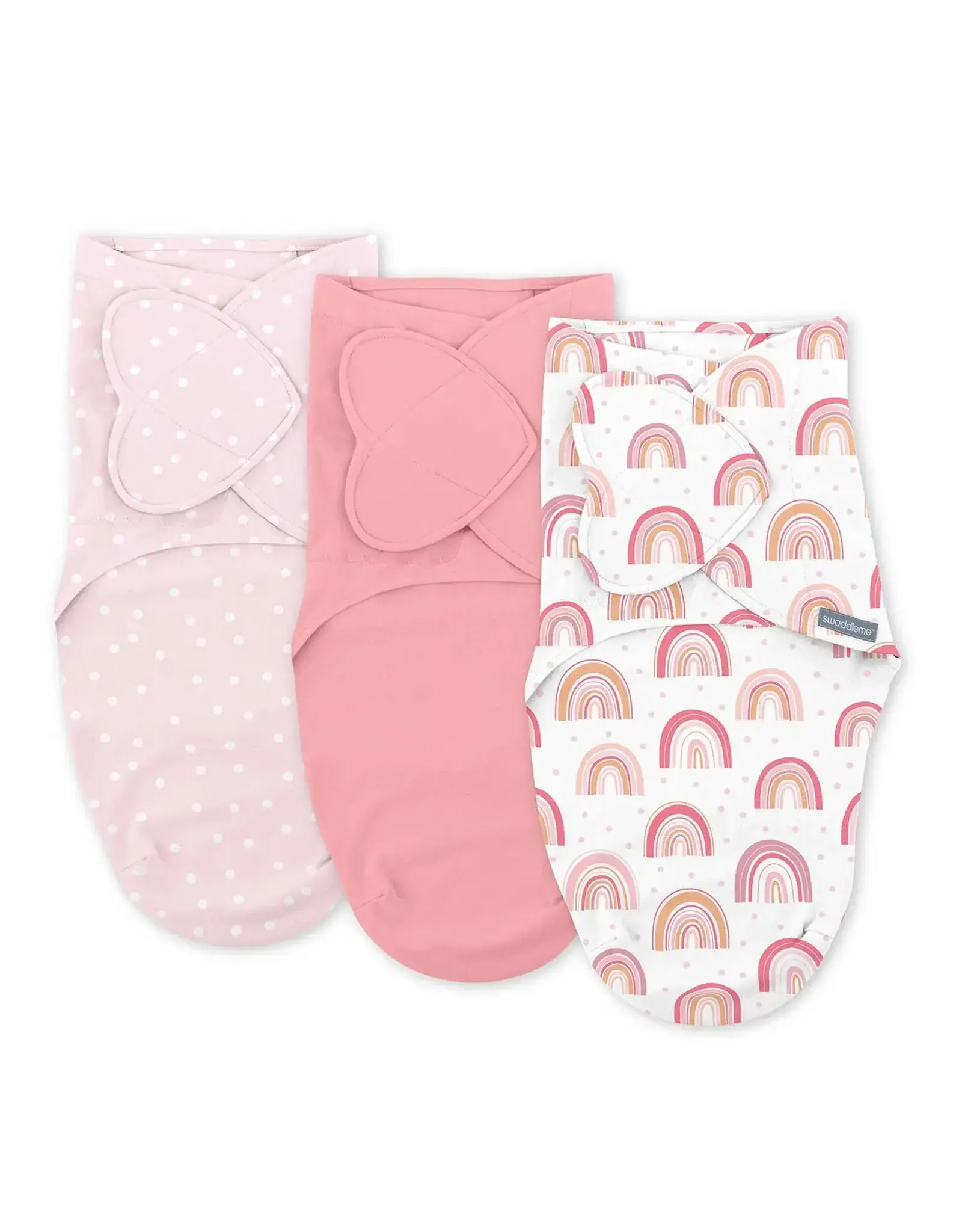 Rainbow 3PK Swaddle 0 3months Matters of Design Inc