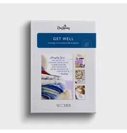 Get Well - Cozy Crafts - 12 Boxed Cards