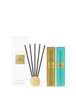 Scent Scene Duo - Lost in Amalfi & Kyoto in Bloom (gold vessel)