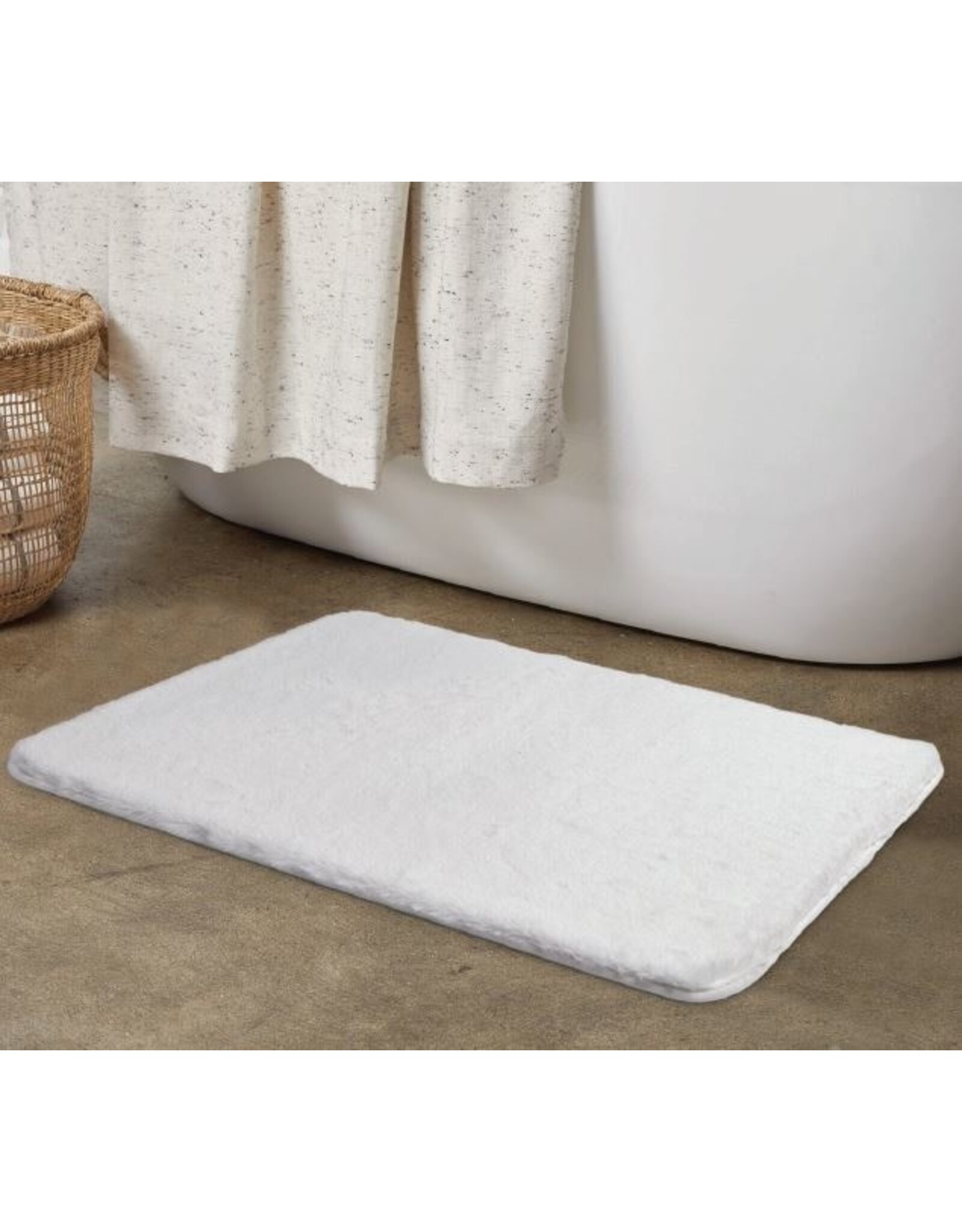 *Lapin Bath Mat 20X30 - White