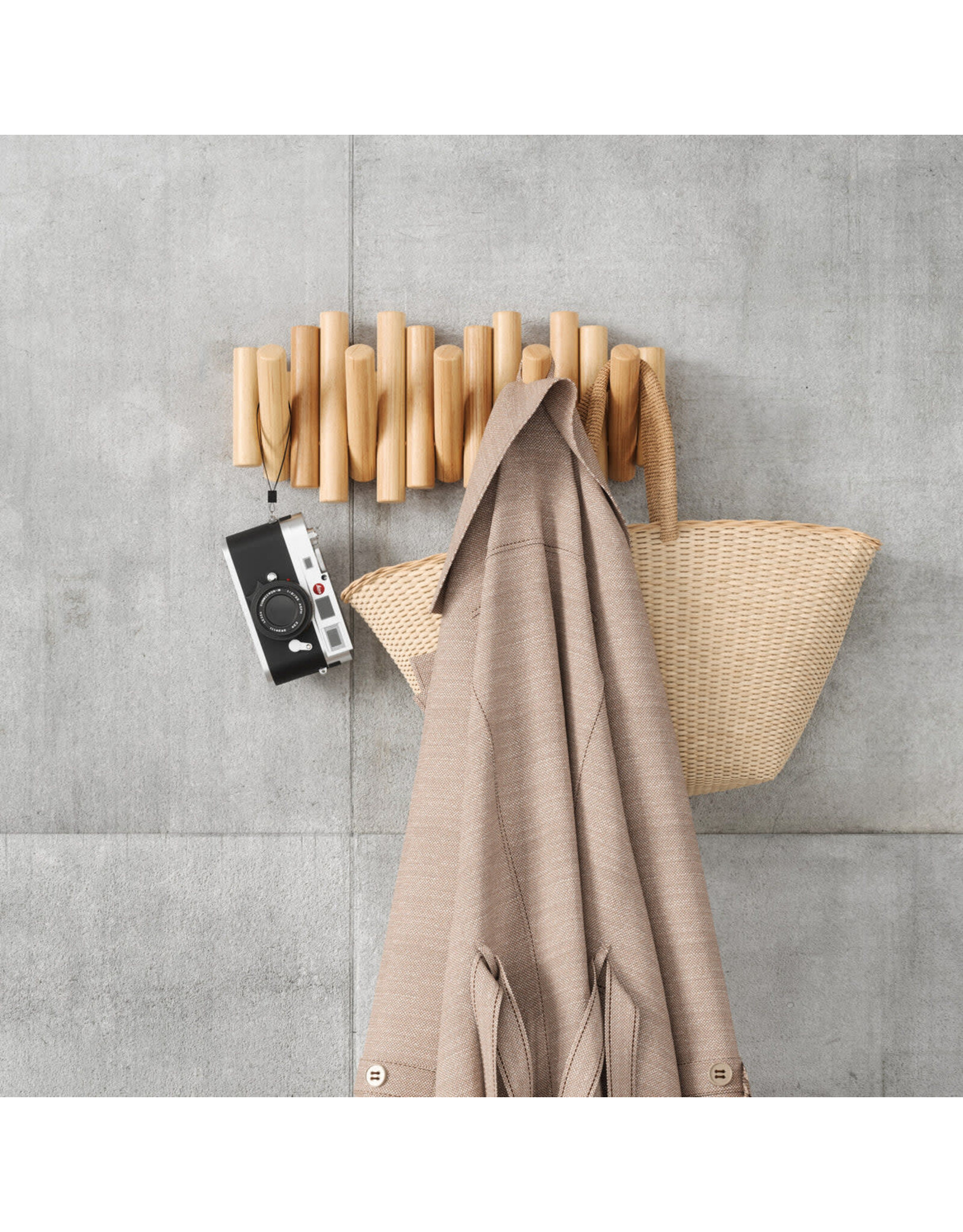 Picket 5 Rail Hook - natural