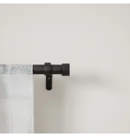 Cappa 1" Rod 36"-66" - matte black