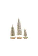 Silver Snowy Bristle Tree - large