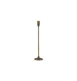Antique Gold Candle Holder - medium